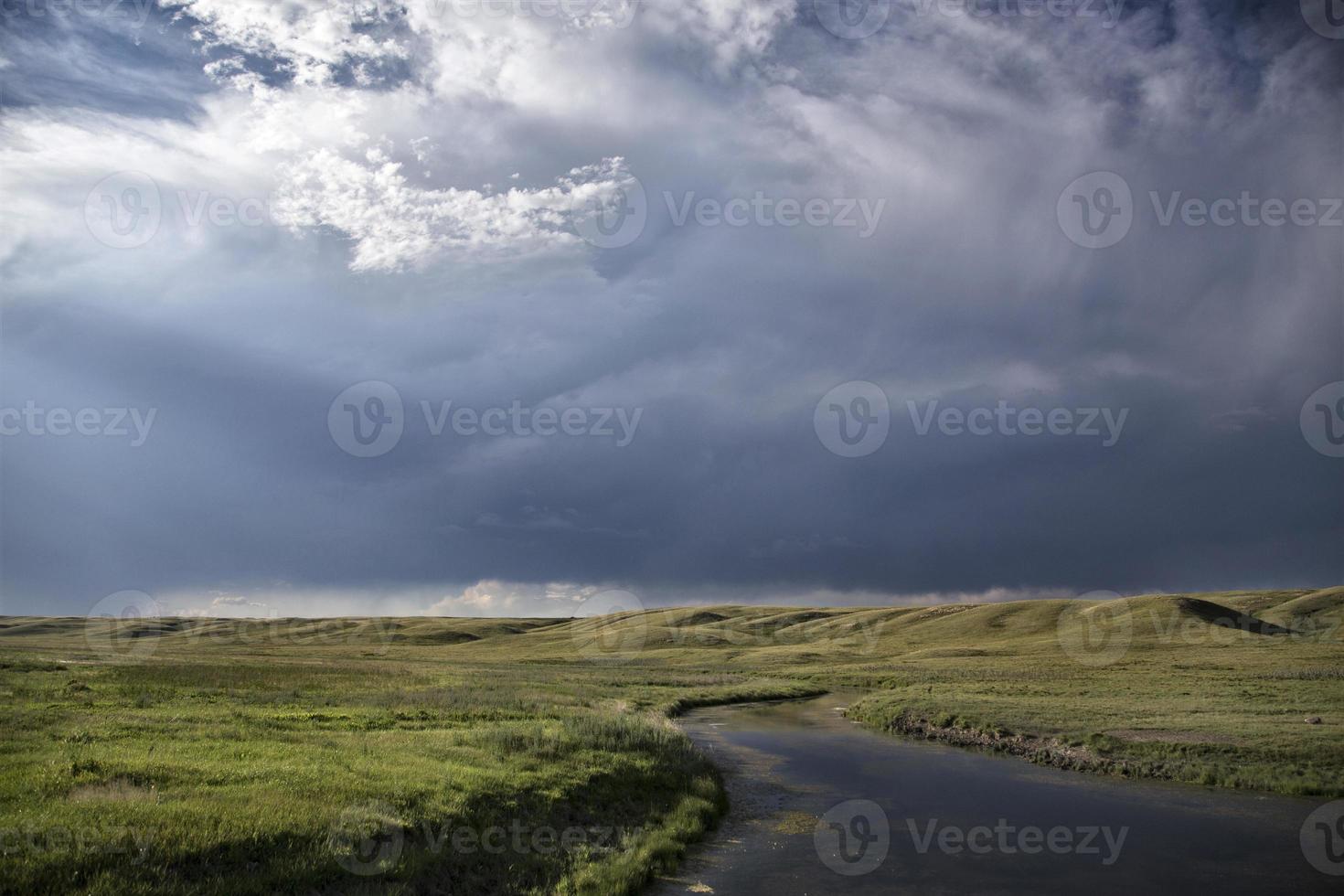 Gewitterwolken Saskatchewan foto