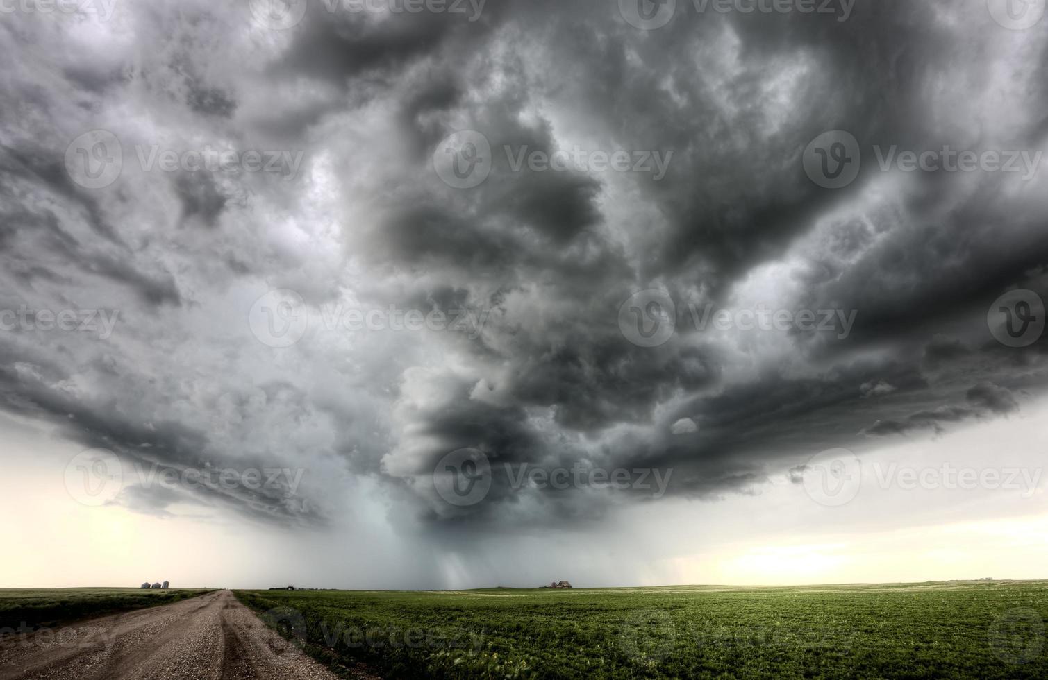 Gewitterwolken Saskatchewan foto