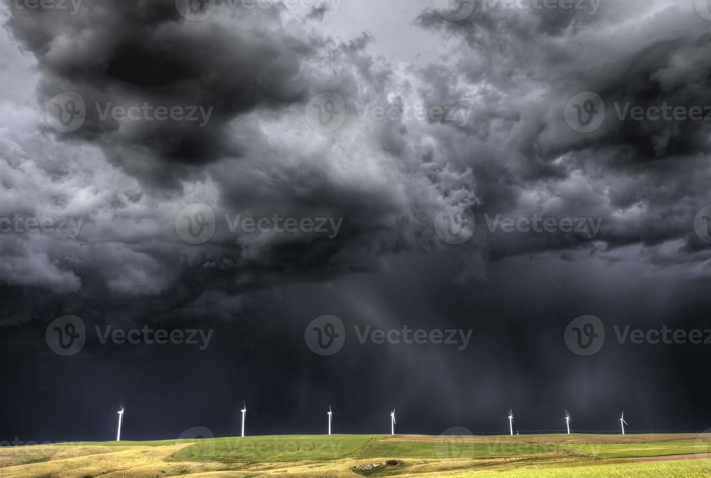 Gewitterwolken Saskatchewan foto