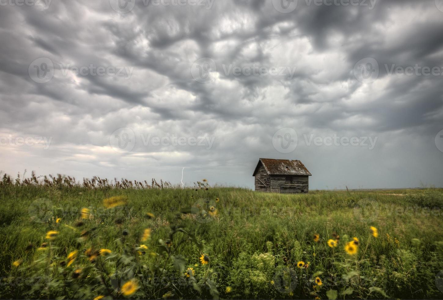 Gewitterwolken Saskatchewan foto