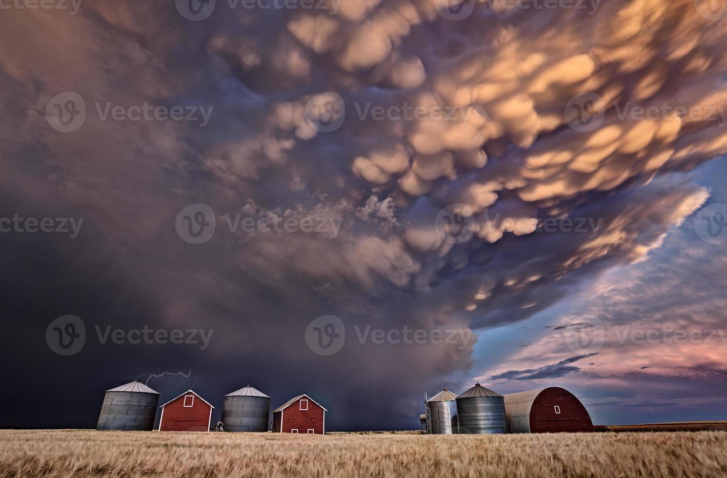 Sturmmammatuswolken Kanada foto