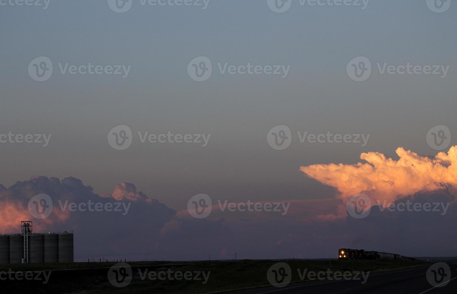 Präriesturmwolken foto