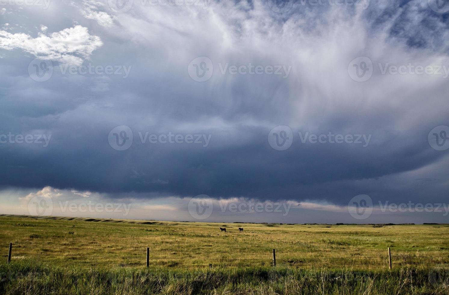 Gewitterwolken Saskatchewan foto