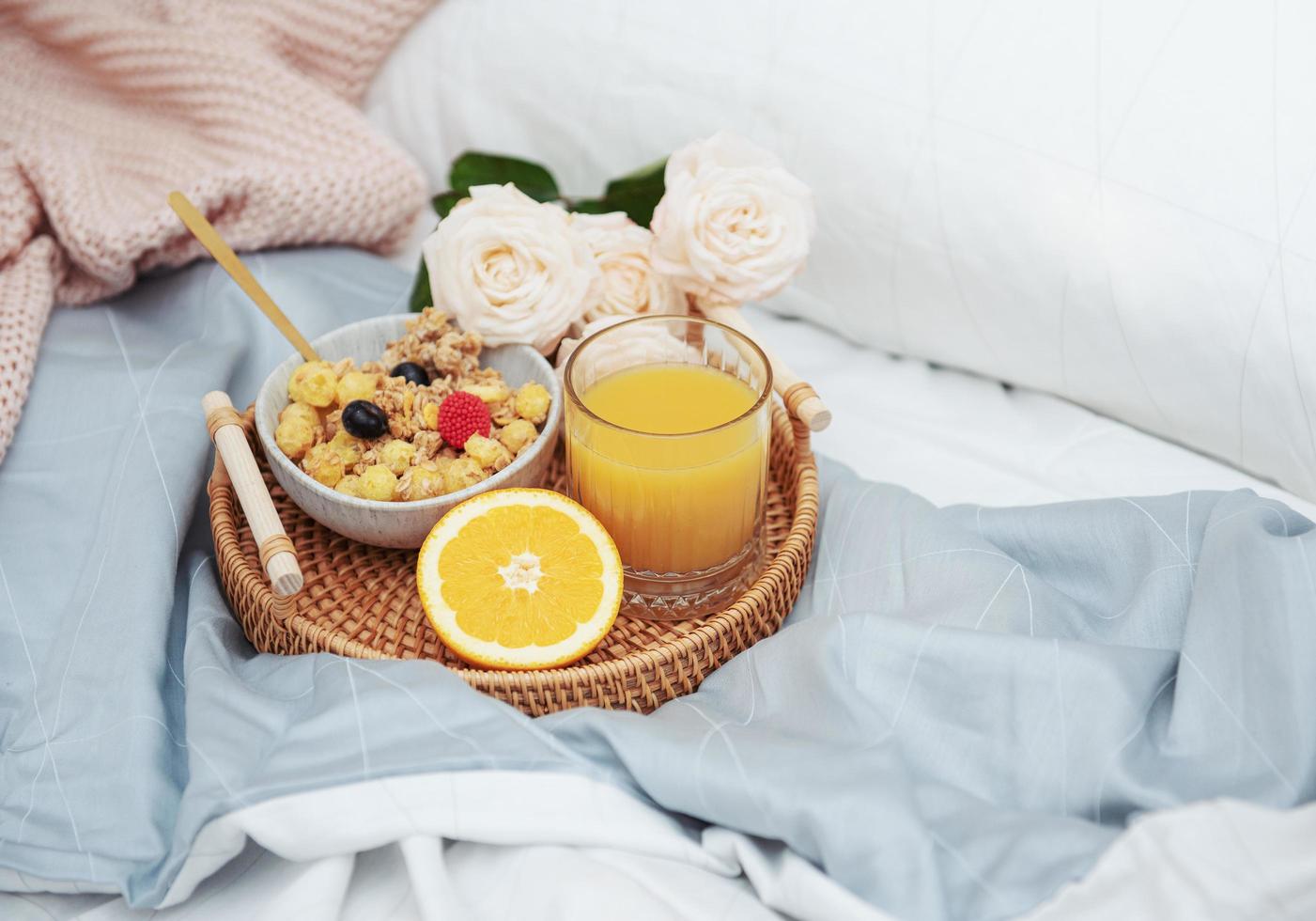 Frühstück im Bett foto