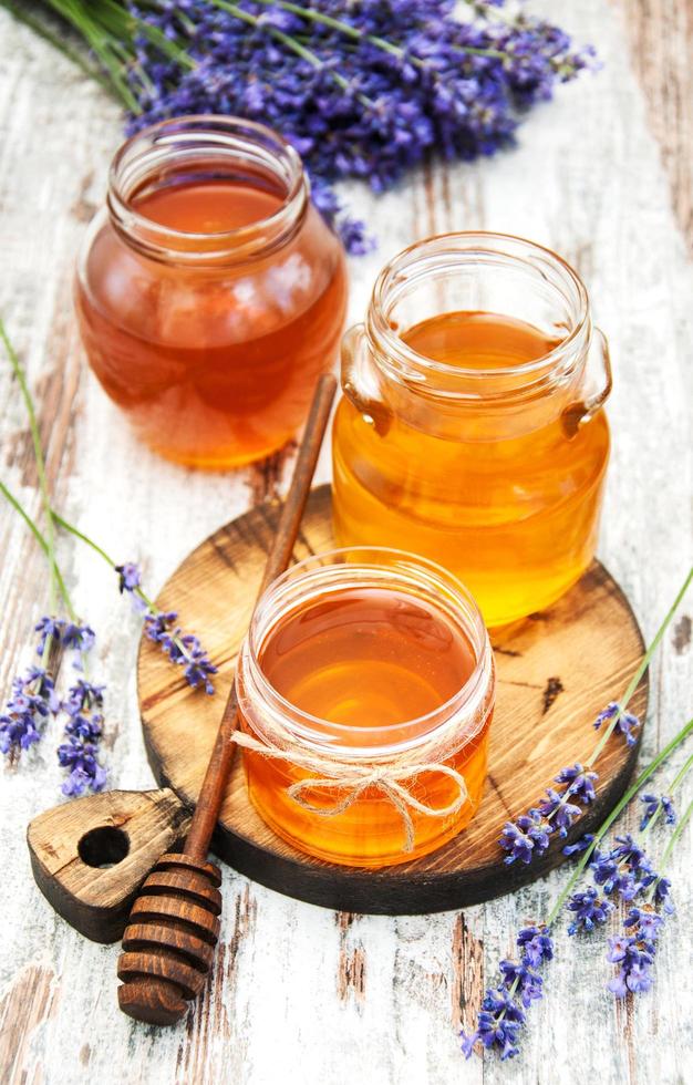 Honig und Lavendel foto