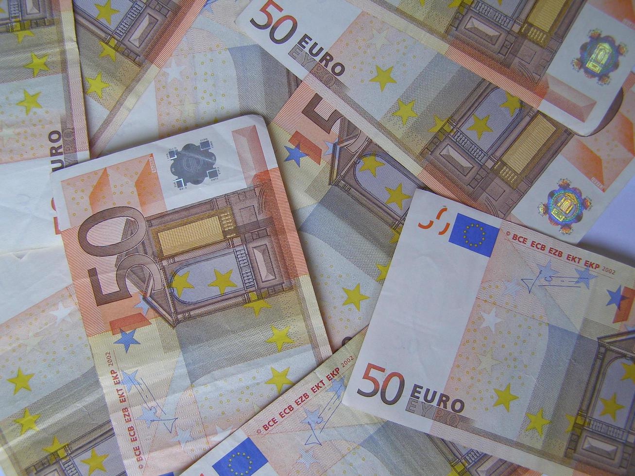 Euro-Banknoten, Europäische Union foto