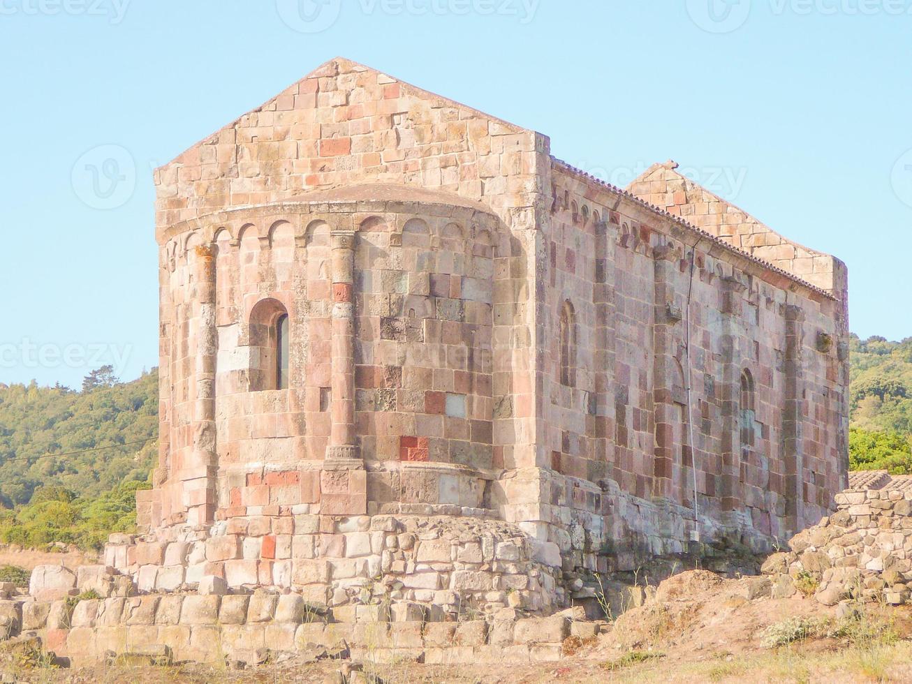 st. lussorio kirche in fordongianus foto