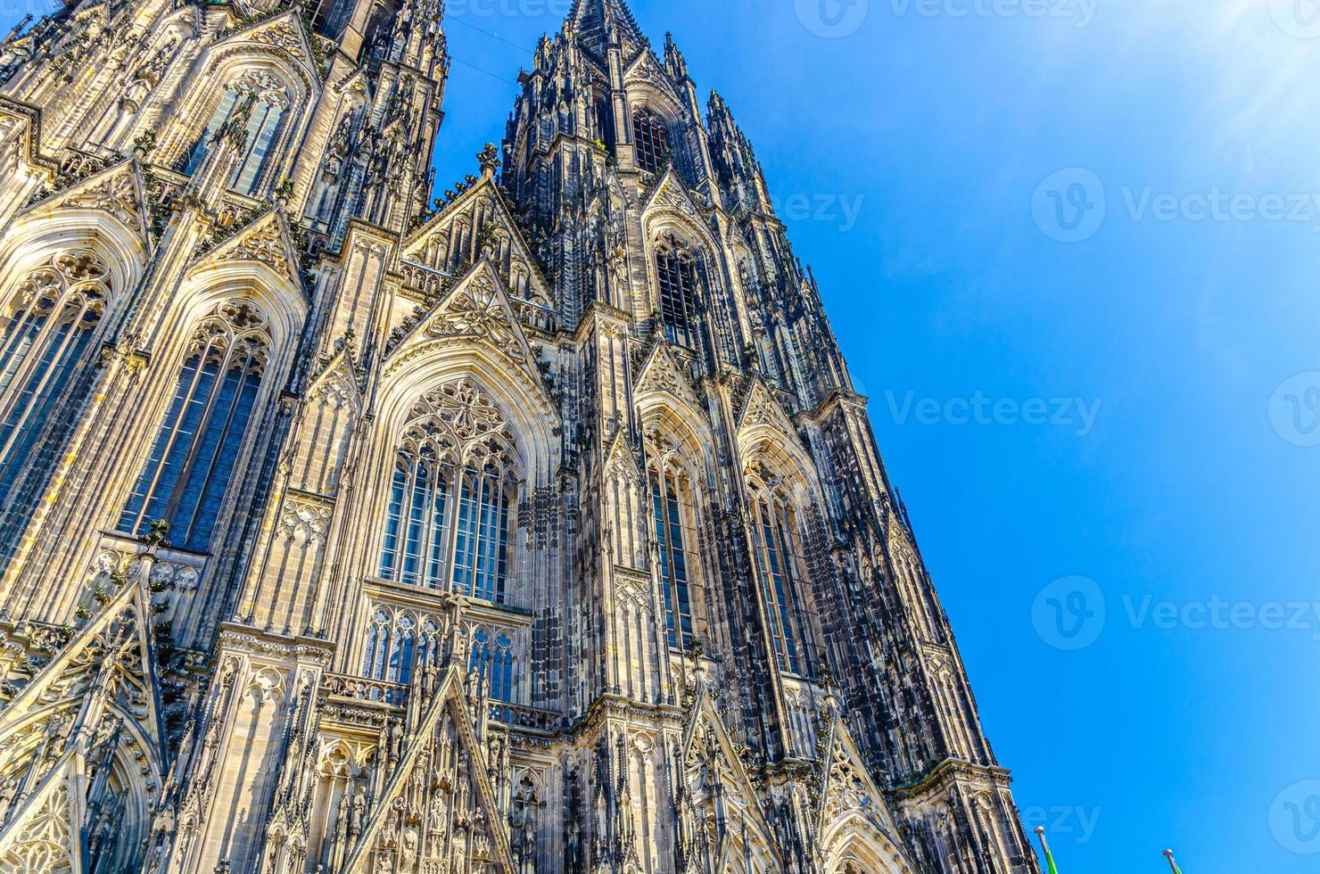 Fassade des Kölner Doms foto