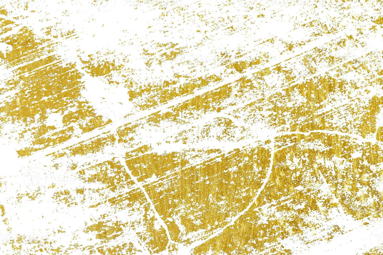 gold spritzt textur. Pinselstrich-Designelement. Grunge goldenes Hintergrundmuster aus Rissen, Schrammen, Spänen, Flecken, Tintenflecken, Linien foto