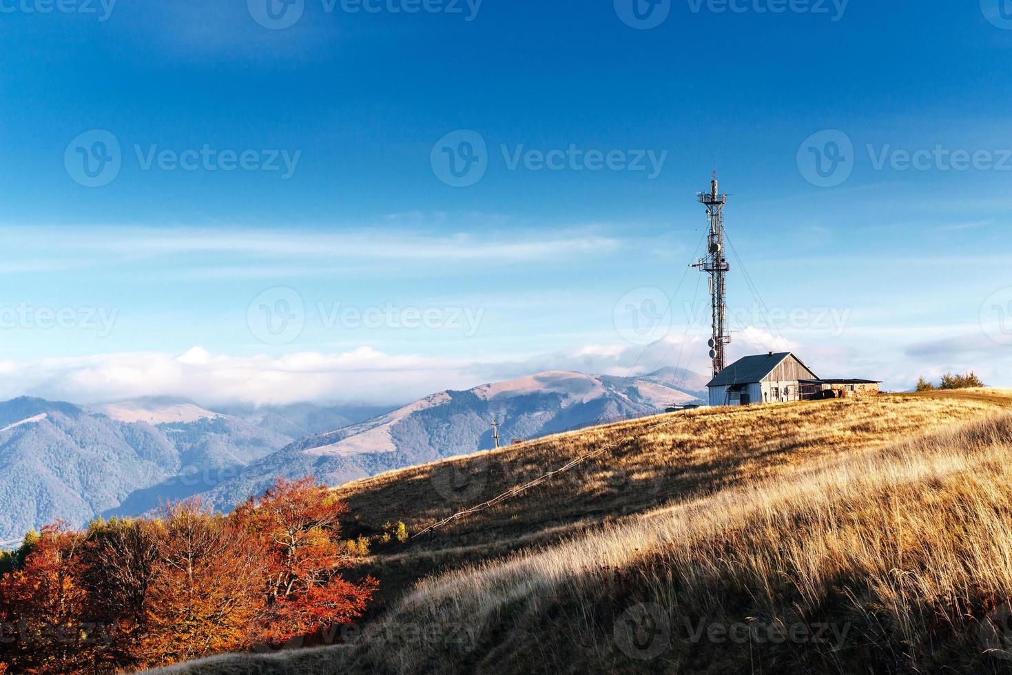 Herbst in den Bergen, erstaunliche Landschaft foto