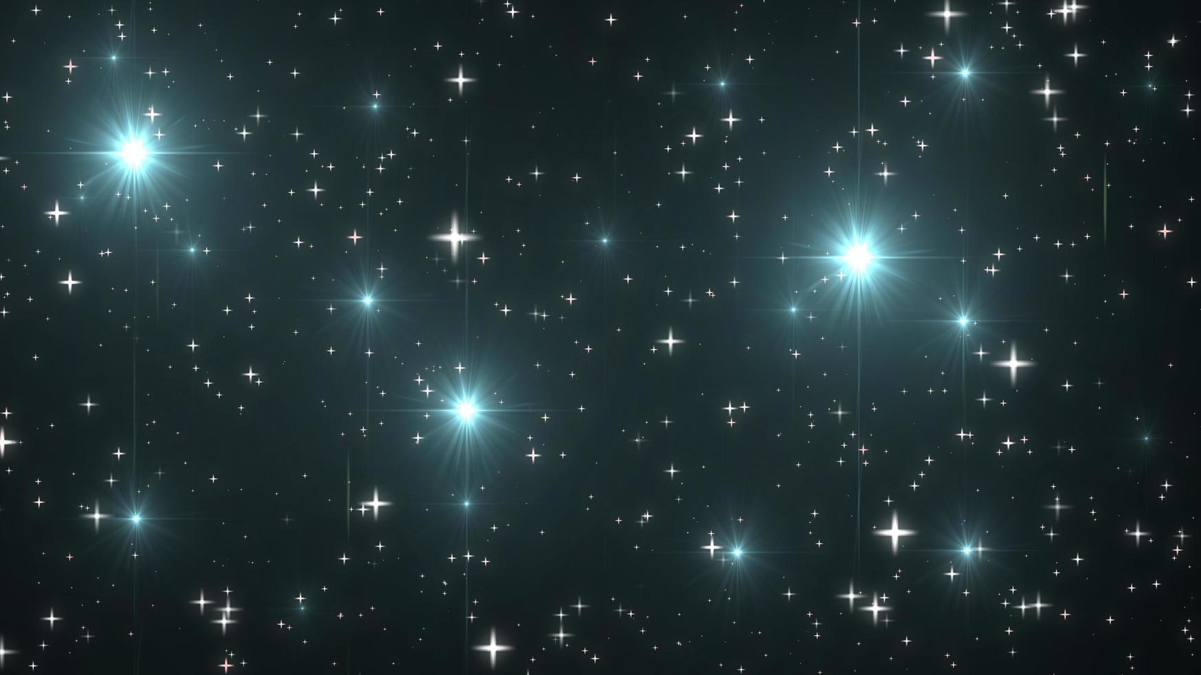 Nachthimmel mit funkelnden Sternen auf schwarzem Hintergrund foto