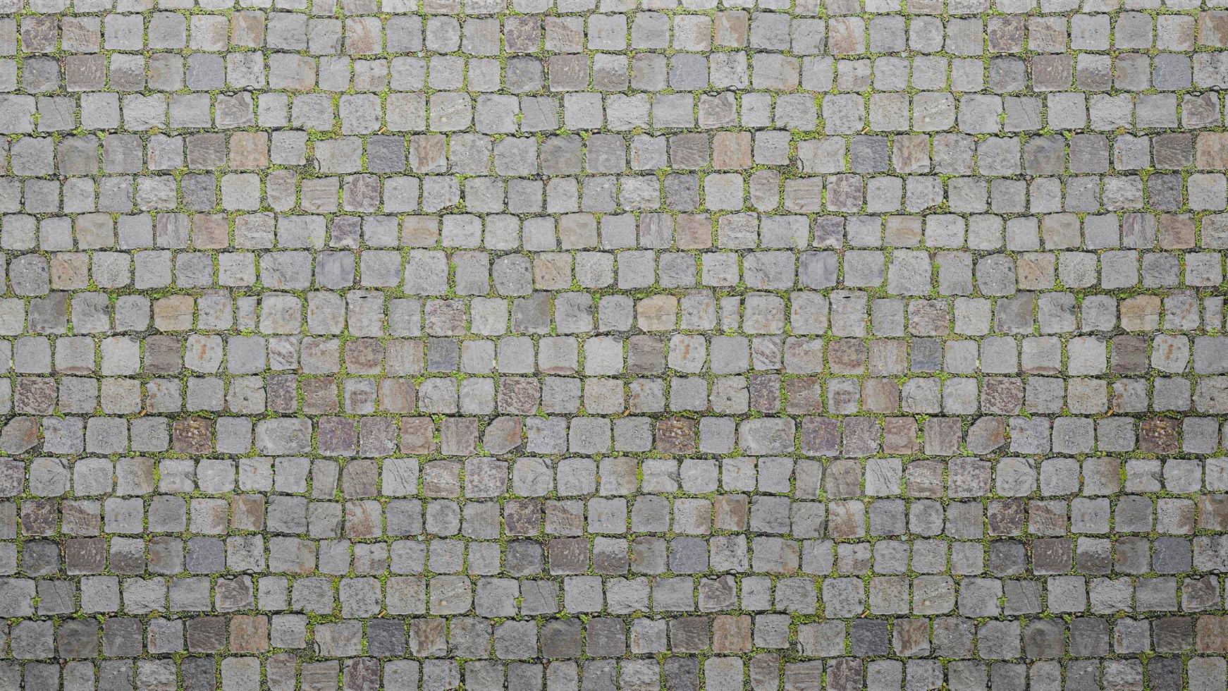 Textur von Stein gepflasterten Gehweg Hintergrund Nahaufnahme, abstrakter Hintergrund, leere Vorlage foto