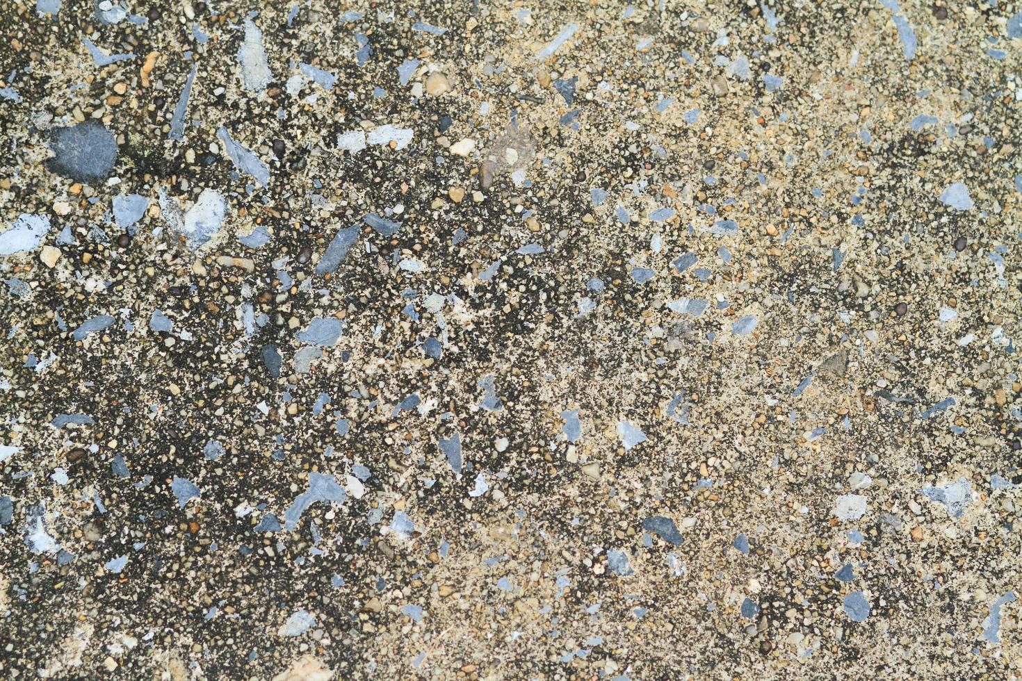 Steinzement-Mischoberfläche, alt und schmutzig. foto