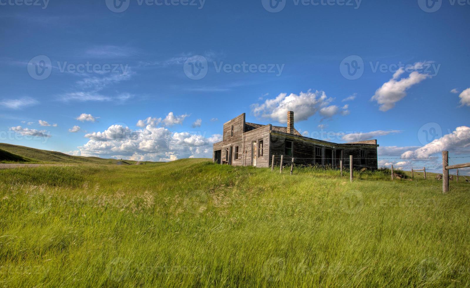 verlassene Wirtschaftsgebäude Saskatchewan foto