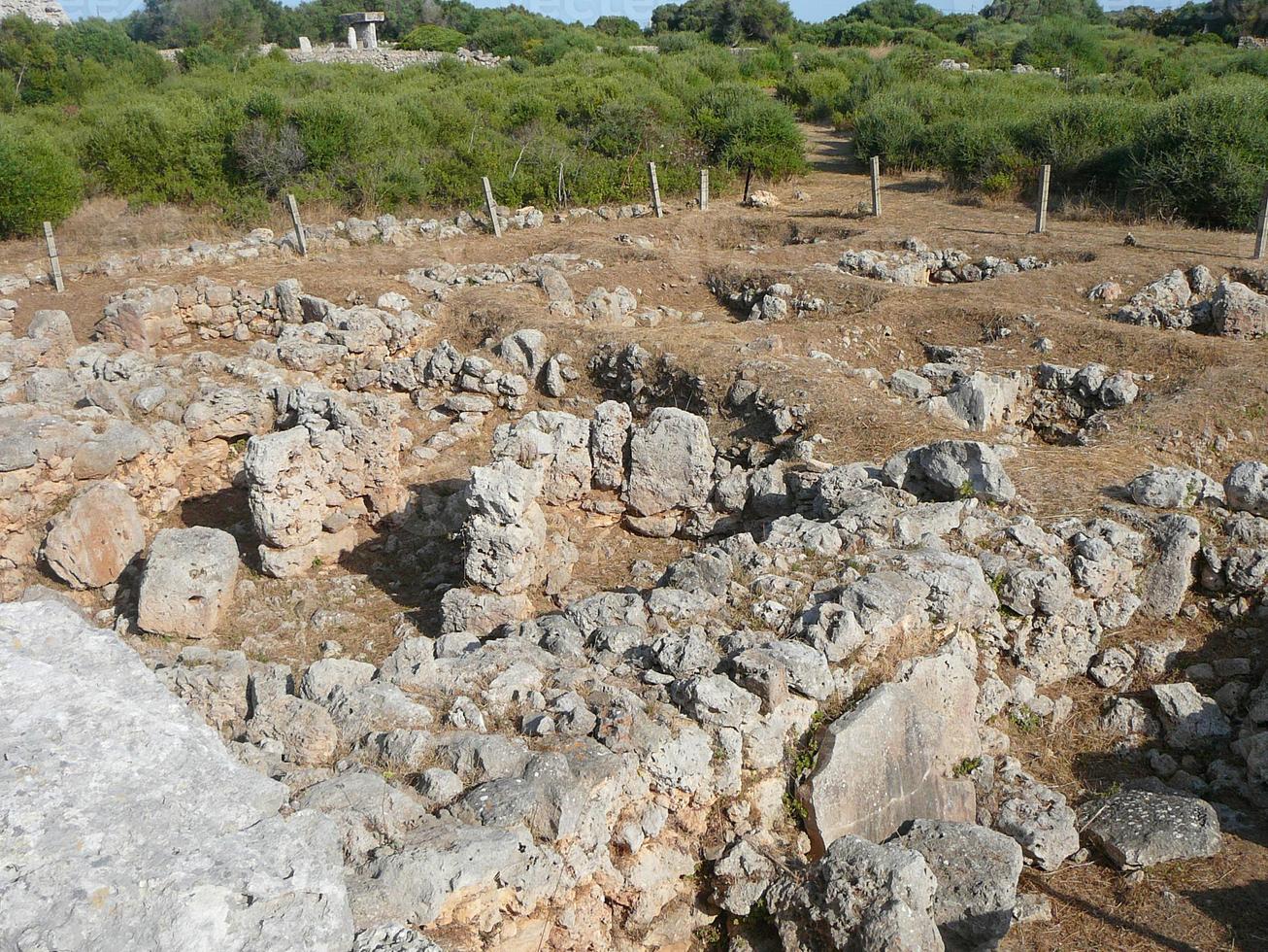 torre den galmes auf menorca foto