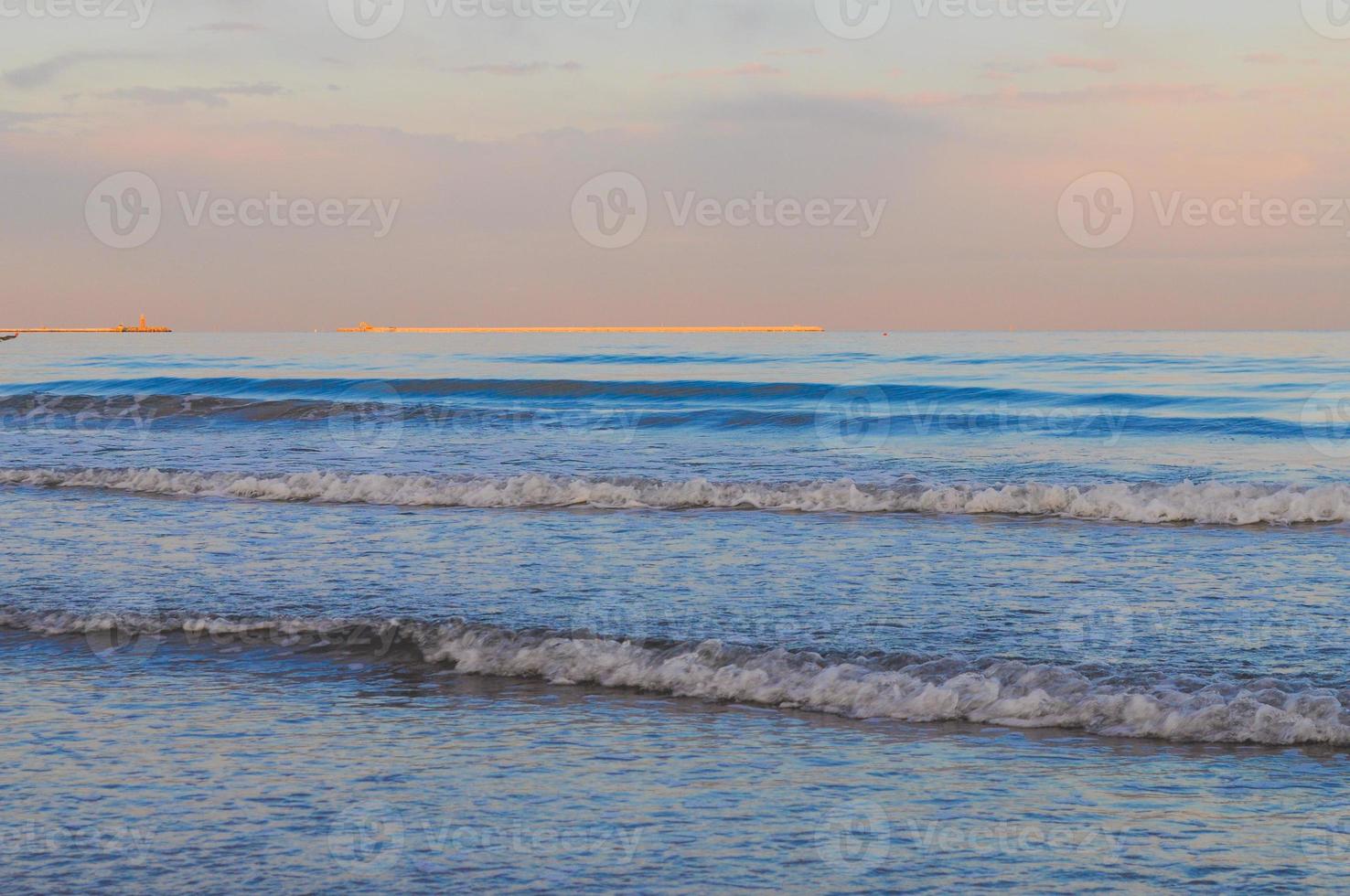 Lido-Strand von Venedig foto