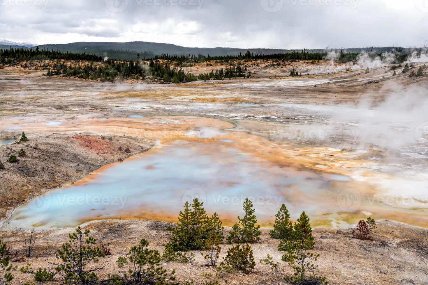 Norris Geysir Becken foto