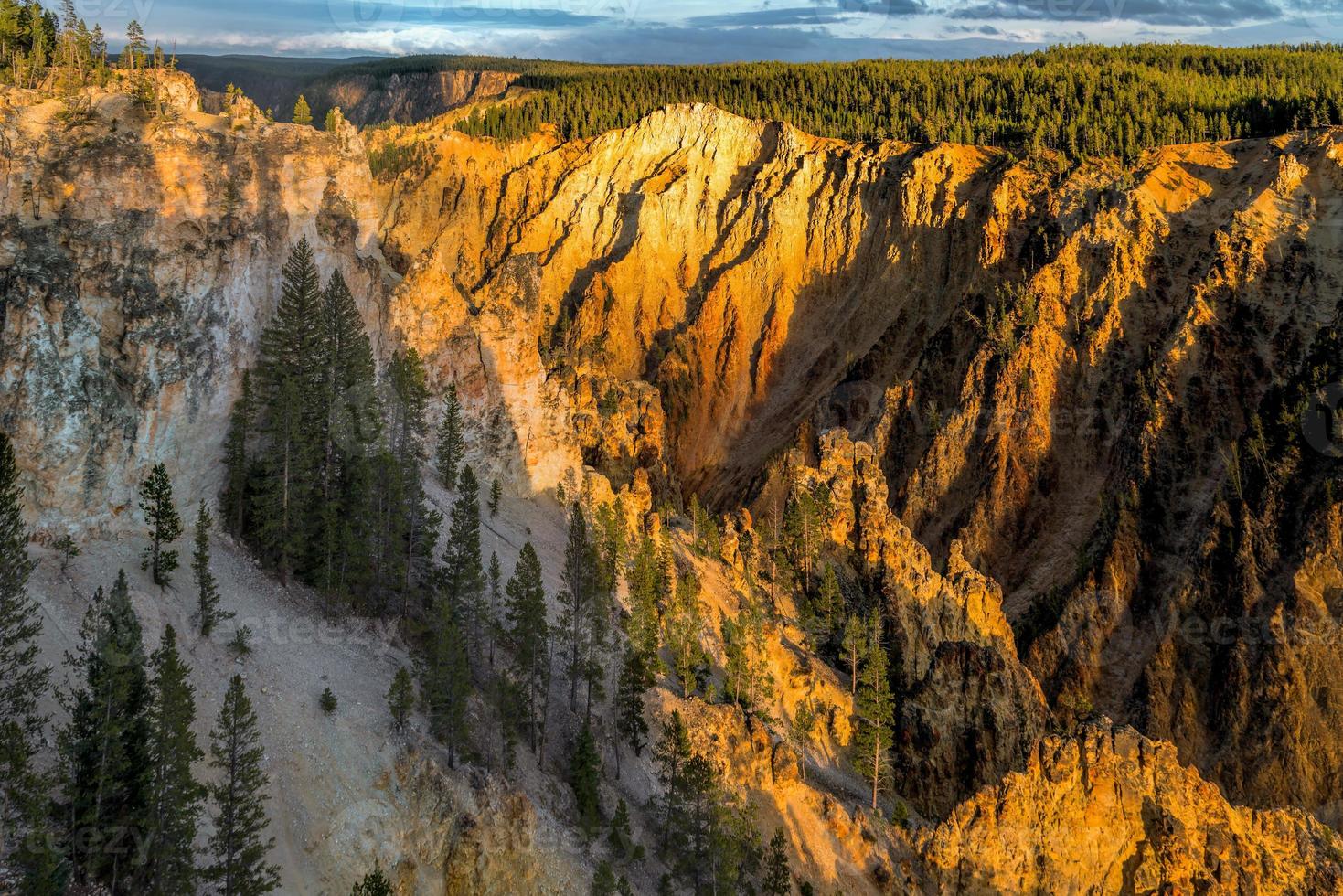 Grand Canyon aus Yellowstone foto