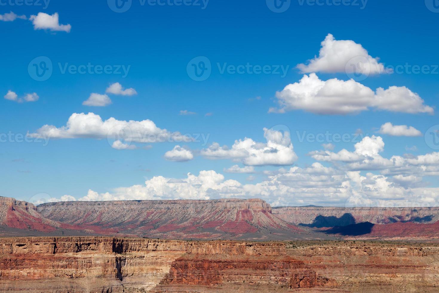 Luftaufnahme des Grand Canyon foto