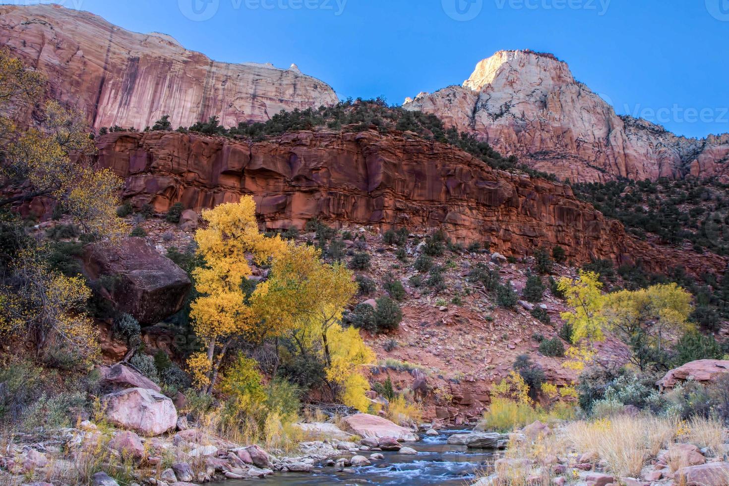 Herbst in Zion foto