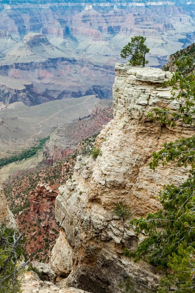 malerische Aussicht auf den Grand Canyon foto