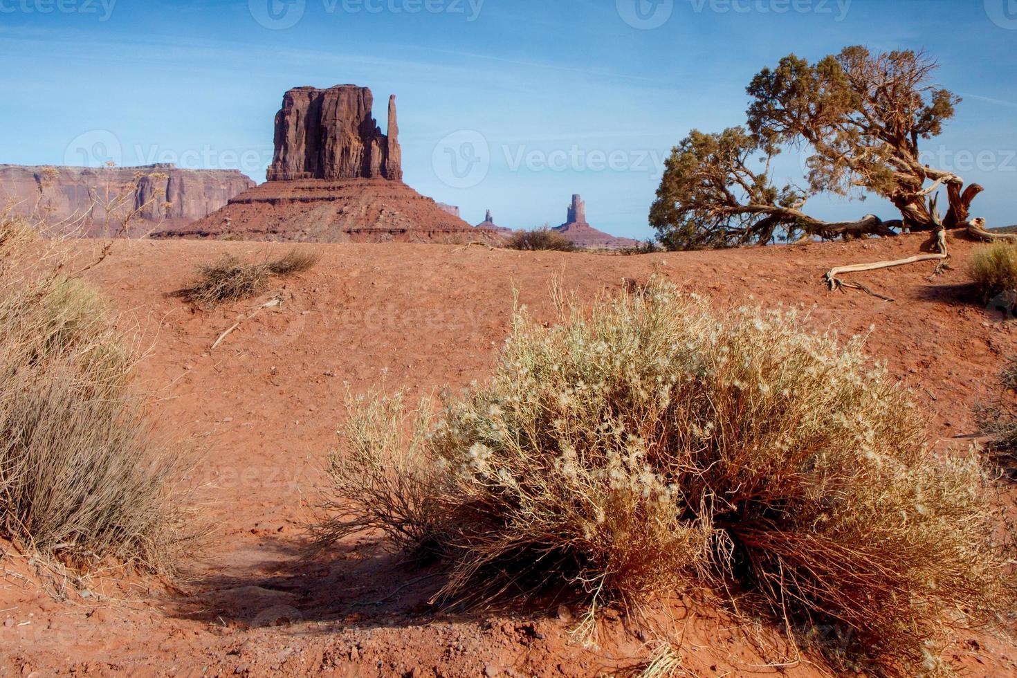 malerische Aussicht auf das Monument Valley foto