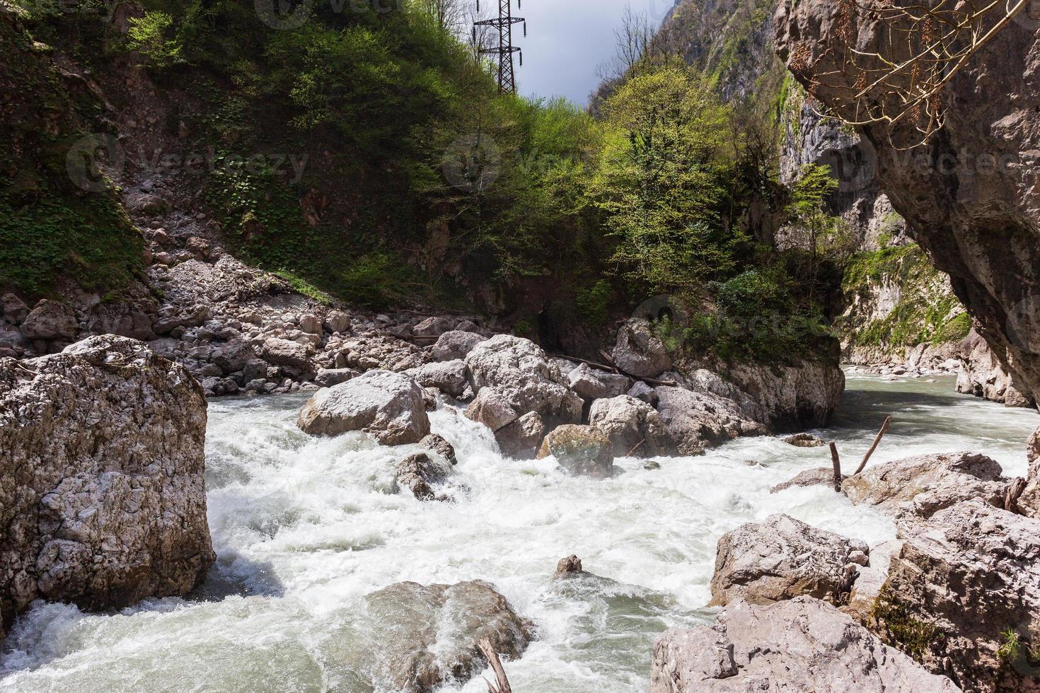 Ahtsu-Schlucht Russland foto