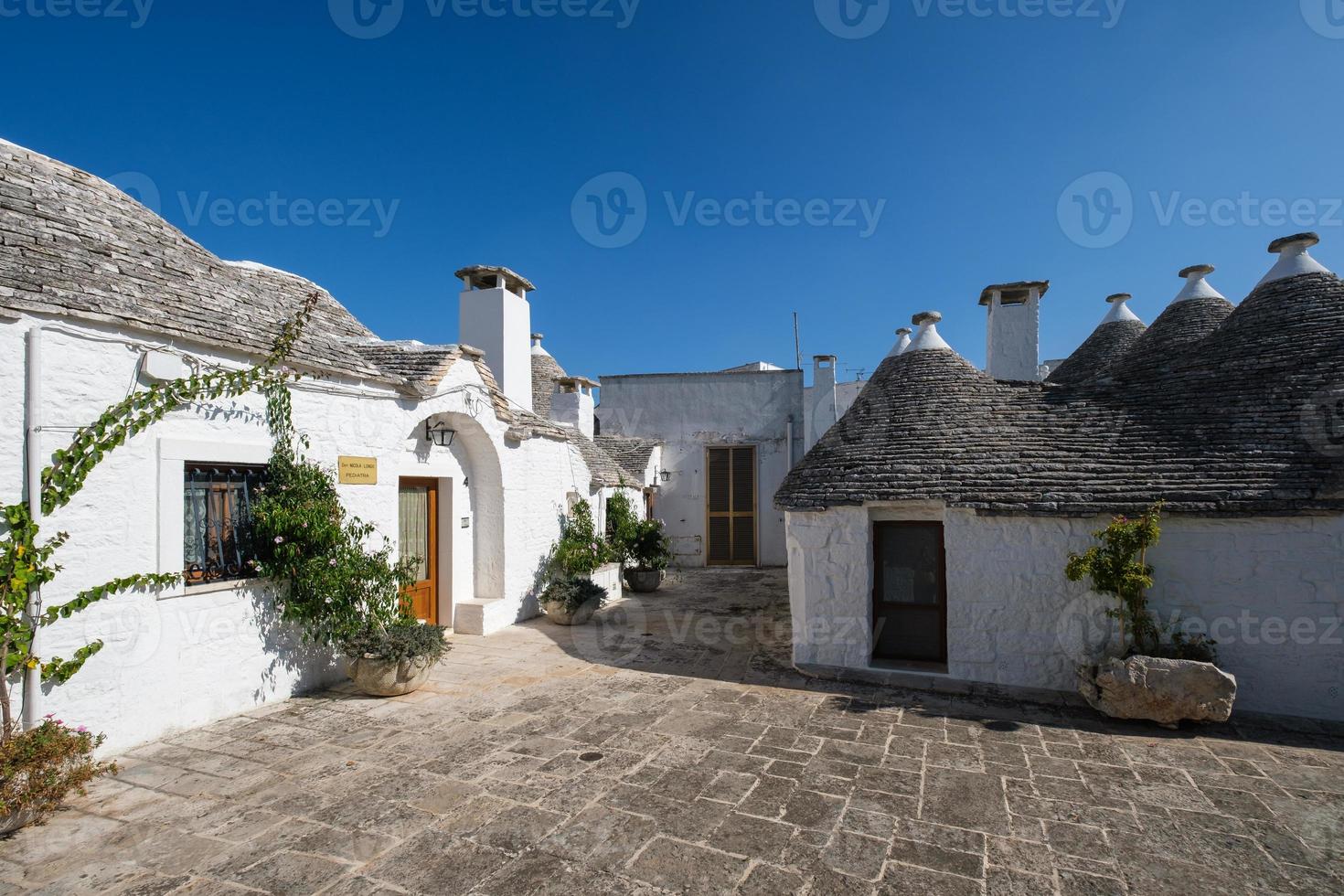 Altstadt Alberobello Apulien Italien foto