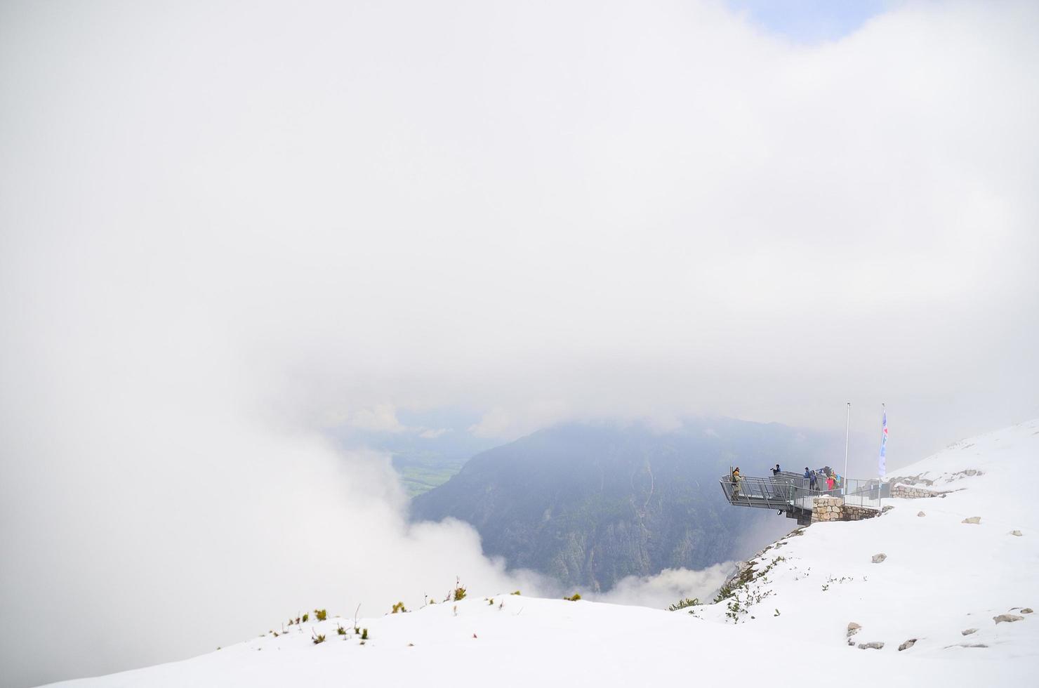 Dachstein mit fünf Fingern foto