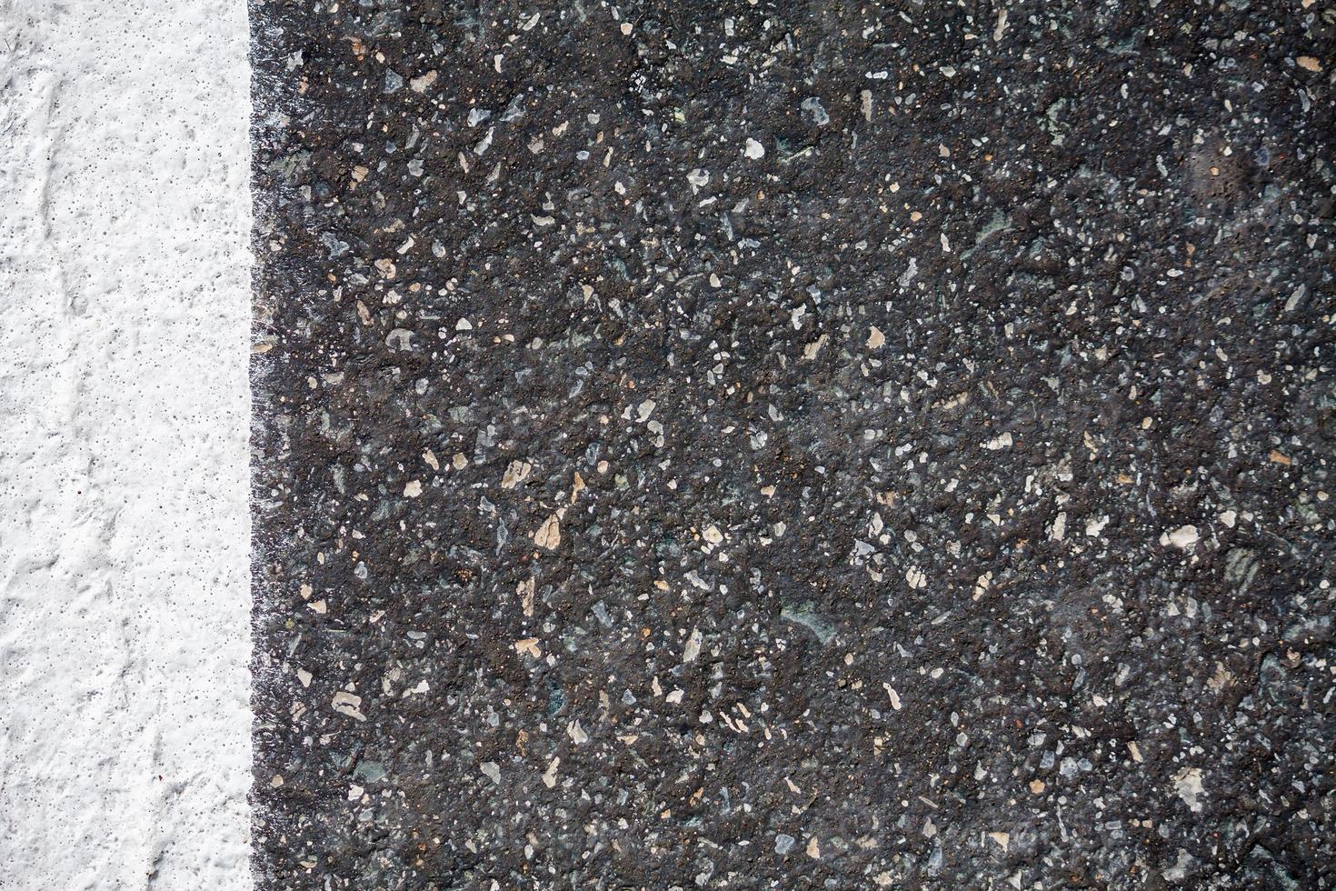 Asphaltstraße Textur foto