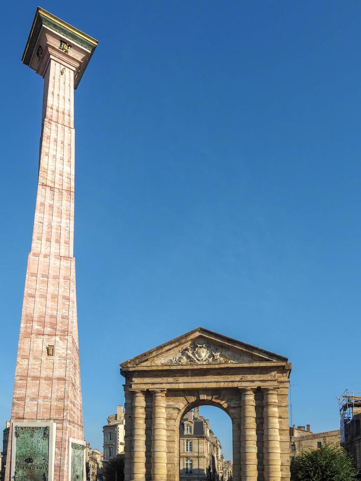 Place de la Victory in Bordeaux foto