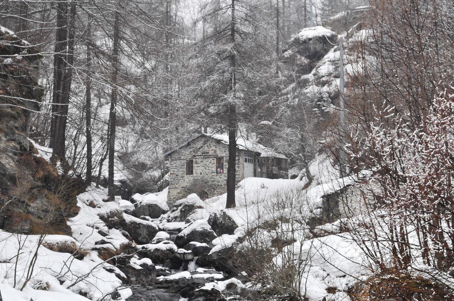 Blick auf Balme, Aostatal foto