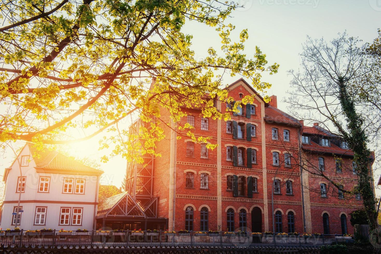 charmante stadt in deutschland klein-venedig foto