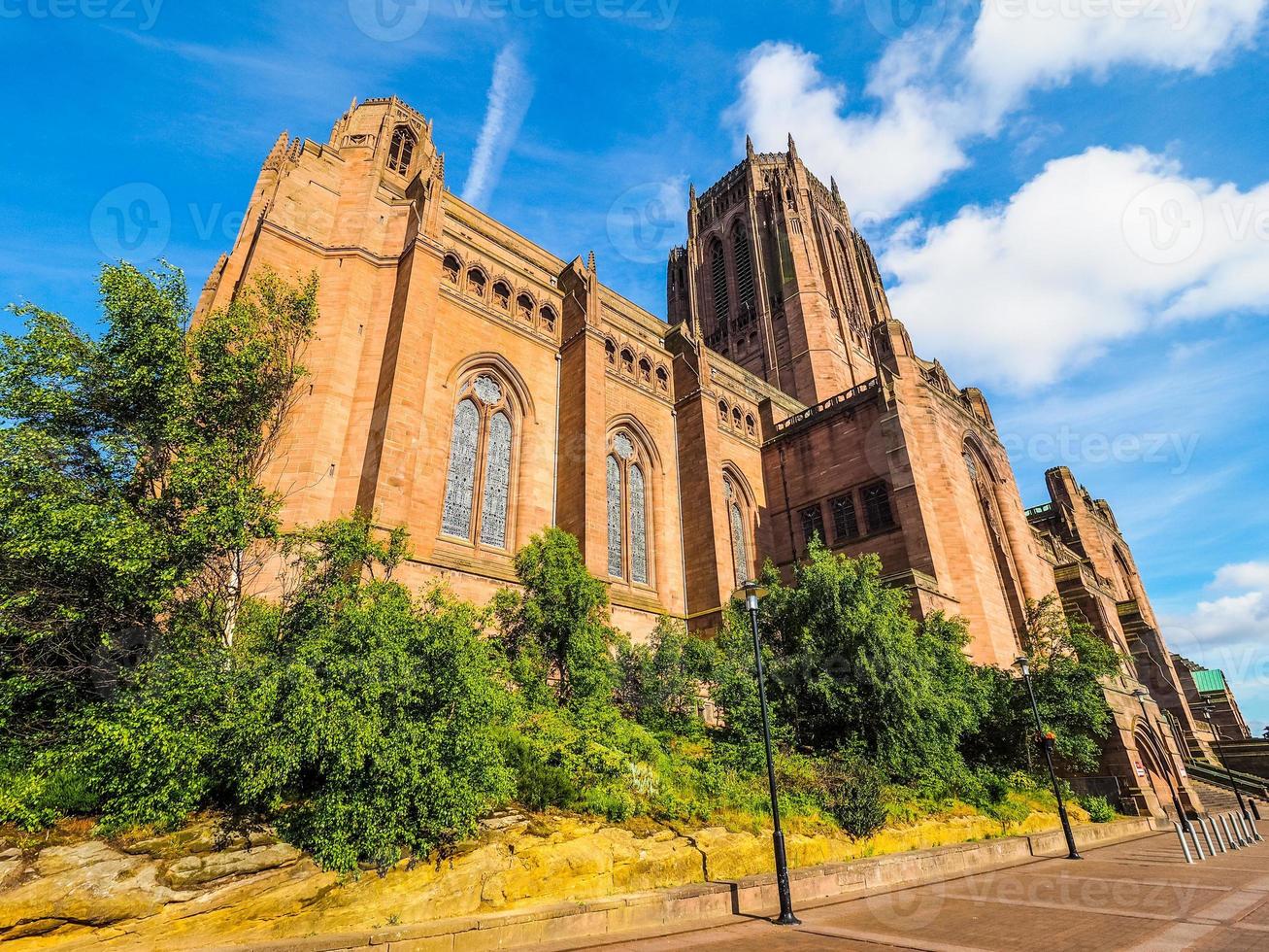 hdr-liverpool-kathedrale in liverpool foto