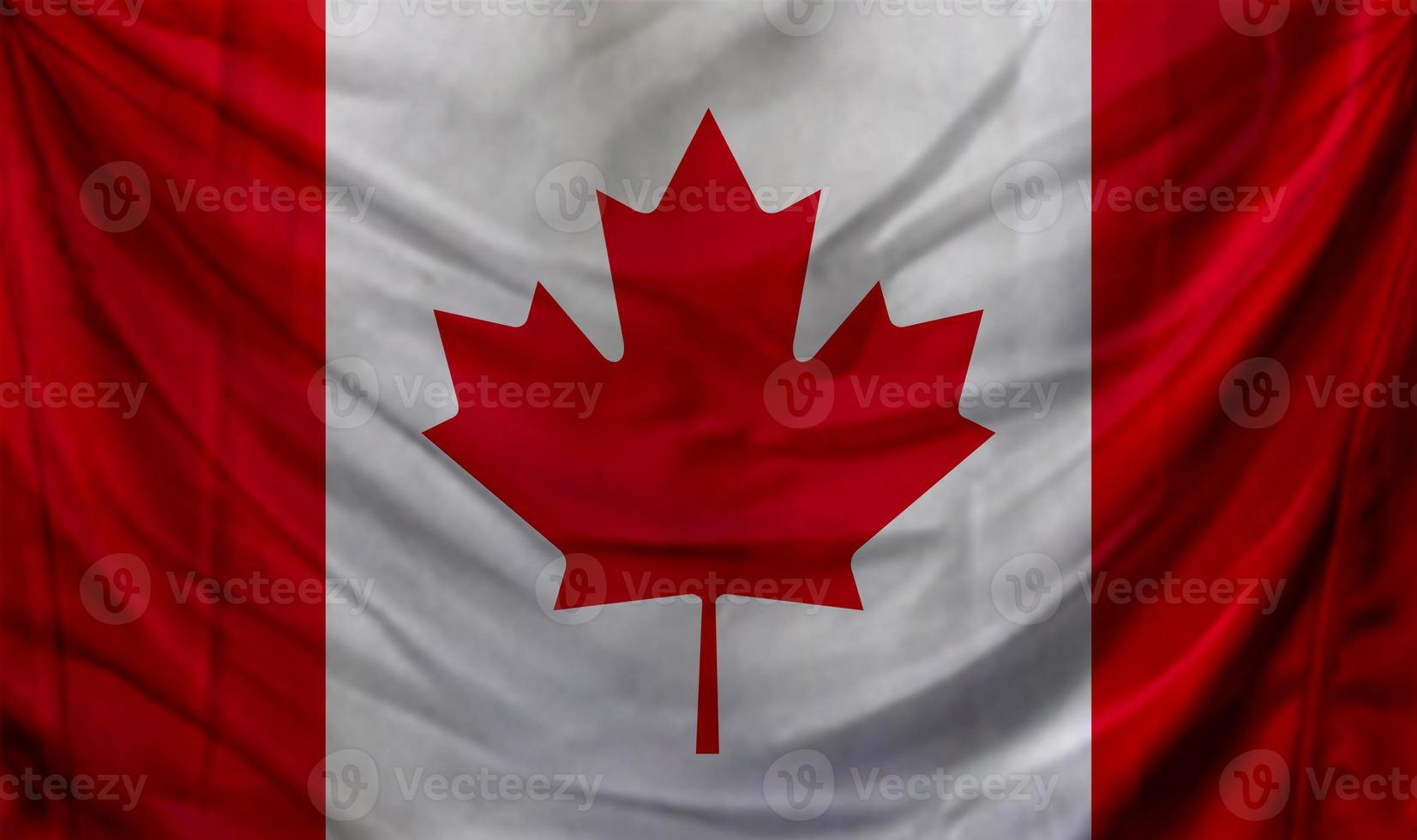 Kanada-Flagge weht. hintergrund für patriotisches und nationales design foto