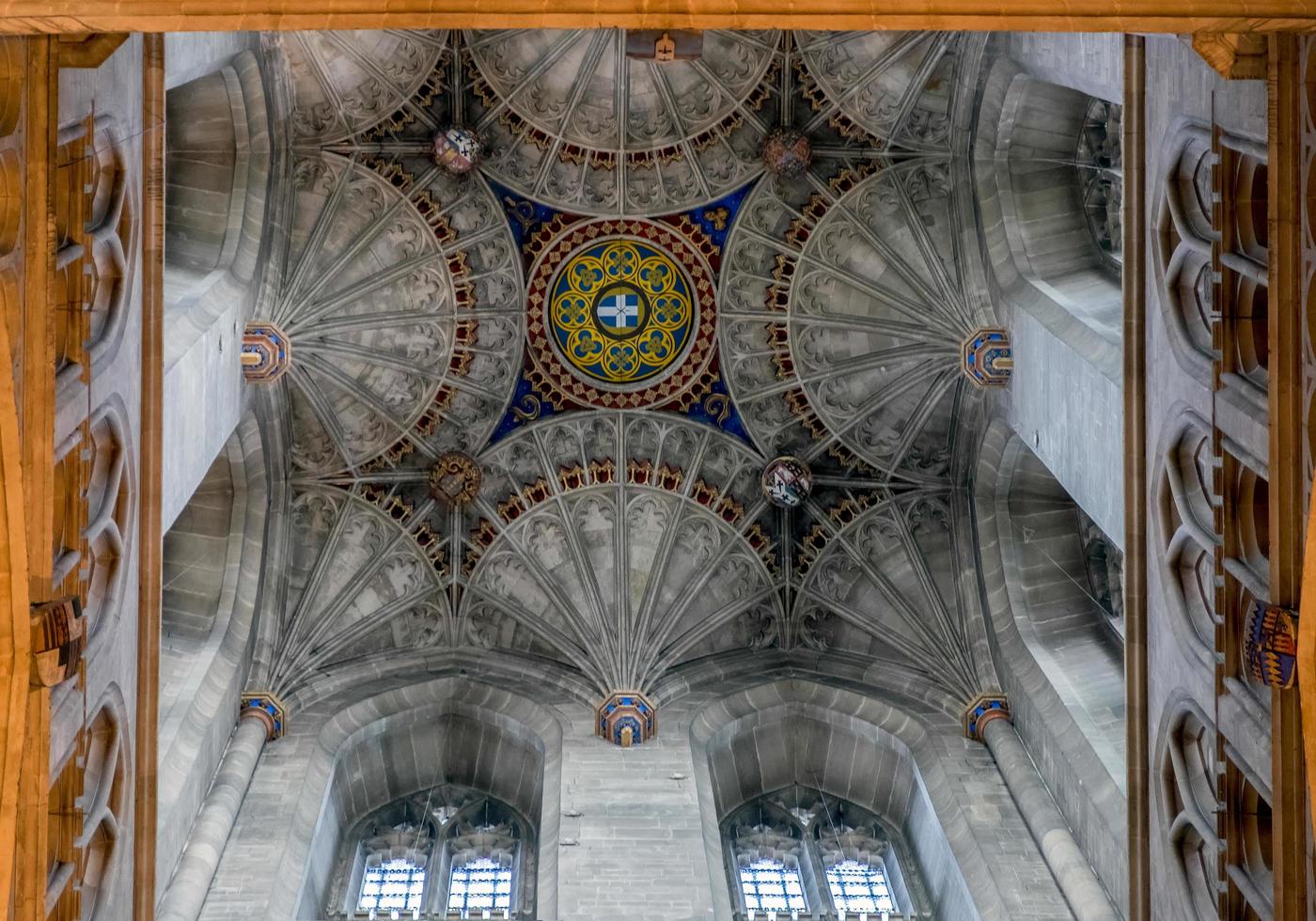 Canterbury, Kent, Großbritannien, 2015. Innenansicht der Kathedrale von Canterbury foto