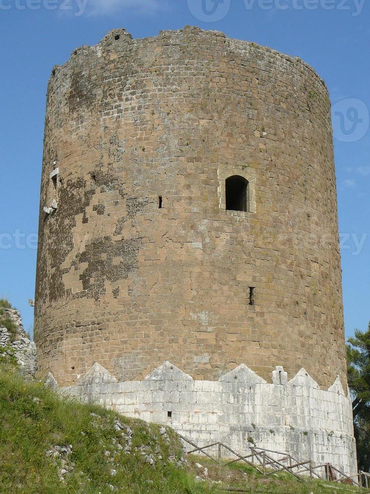 Rocca-Ruinen in Caserta foto