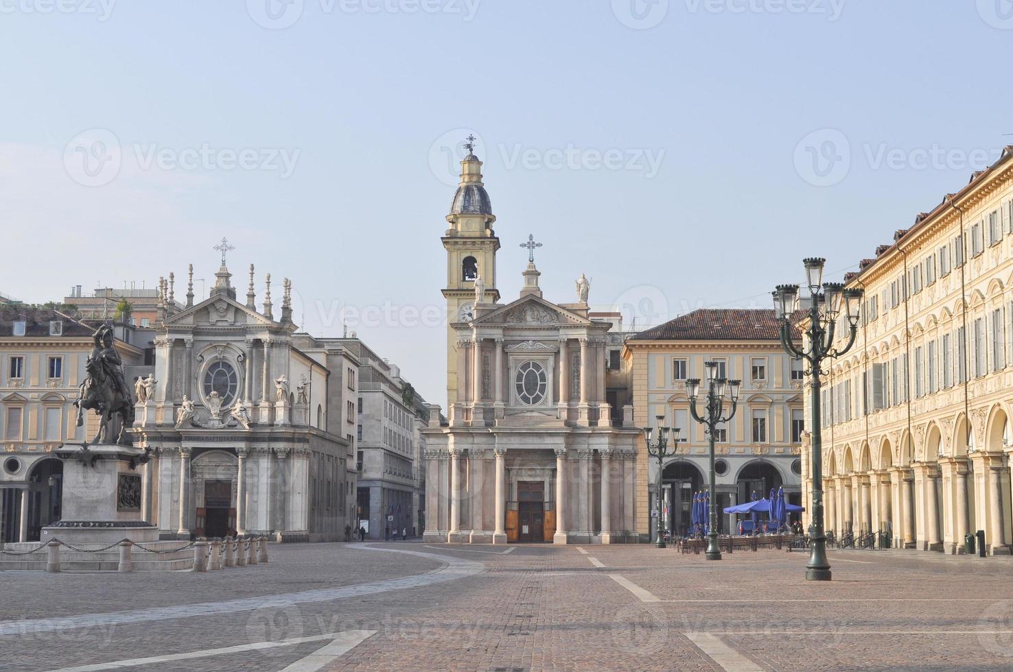 piazza san carlo turin foto