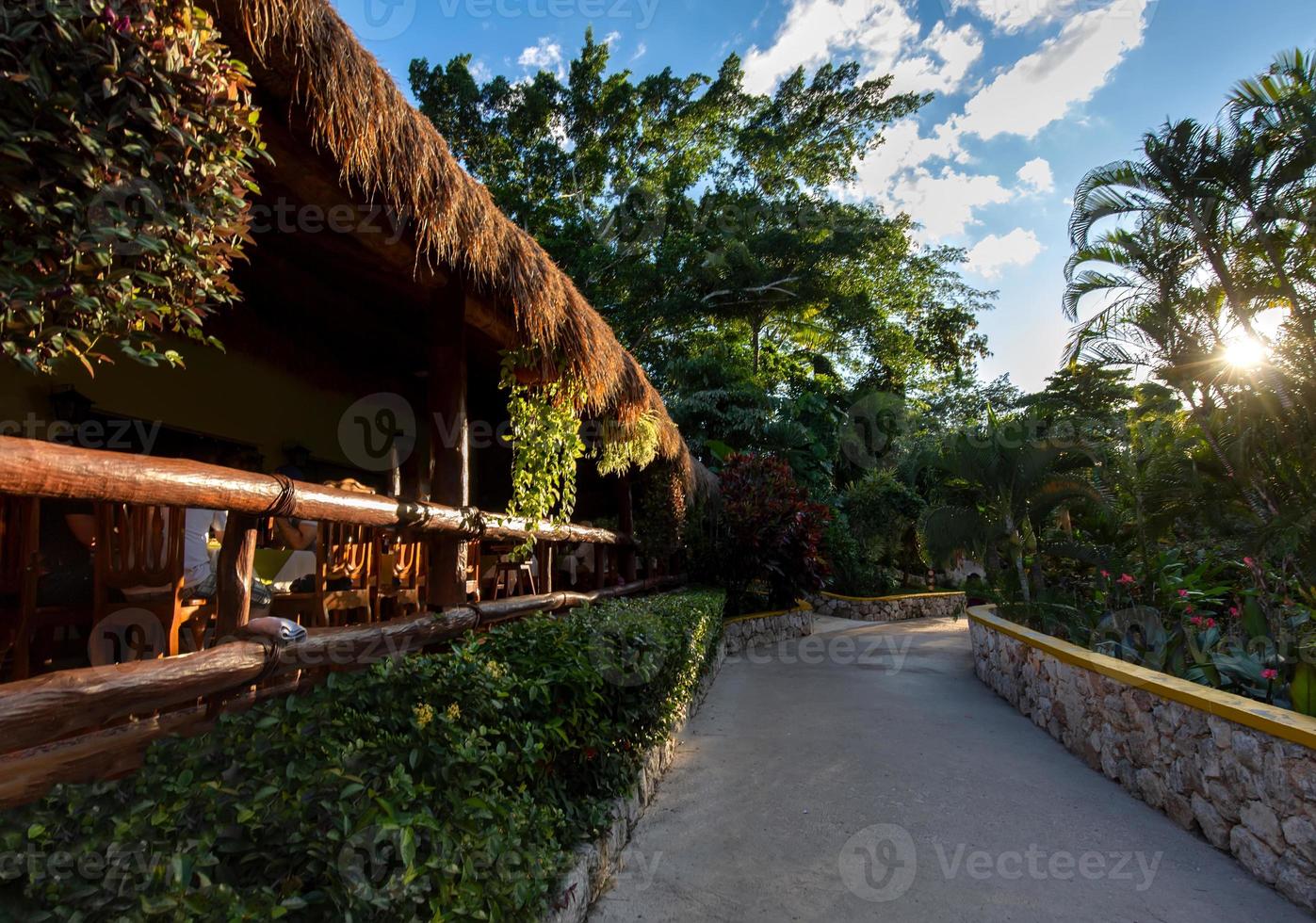 ik kil cenote befindet sich im nördlichen zentrum der halbinsel yucatan, einem teil des archäologischen parks ik kil in der nähe von chichen itza foto