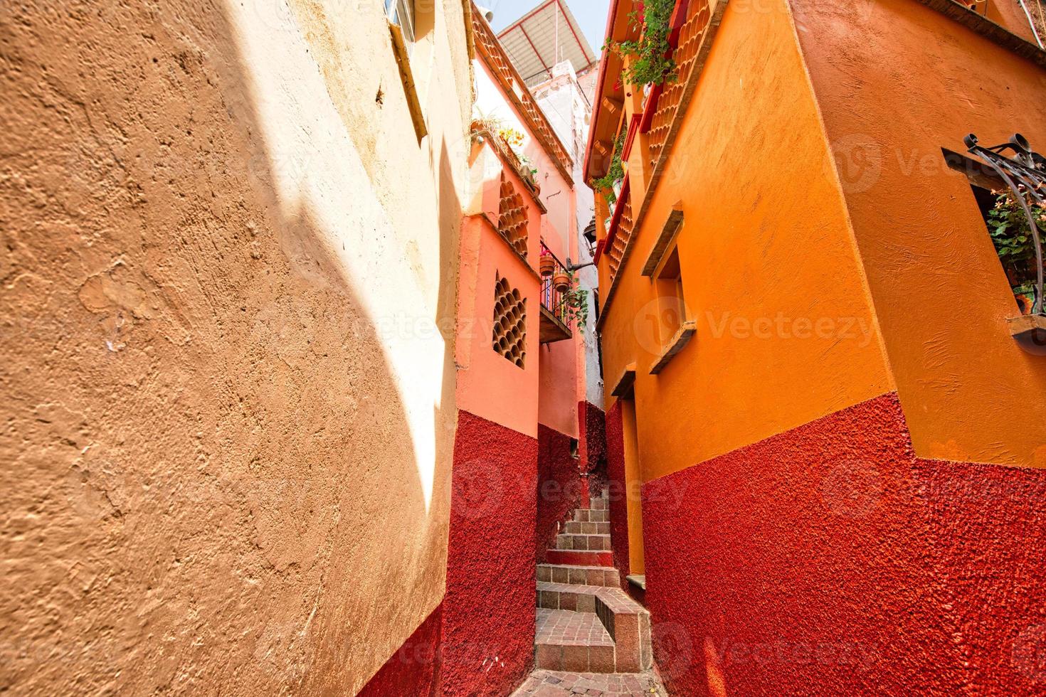 Guanajuato, berühmte Gasse des Kusses Callejon del Beso foto