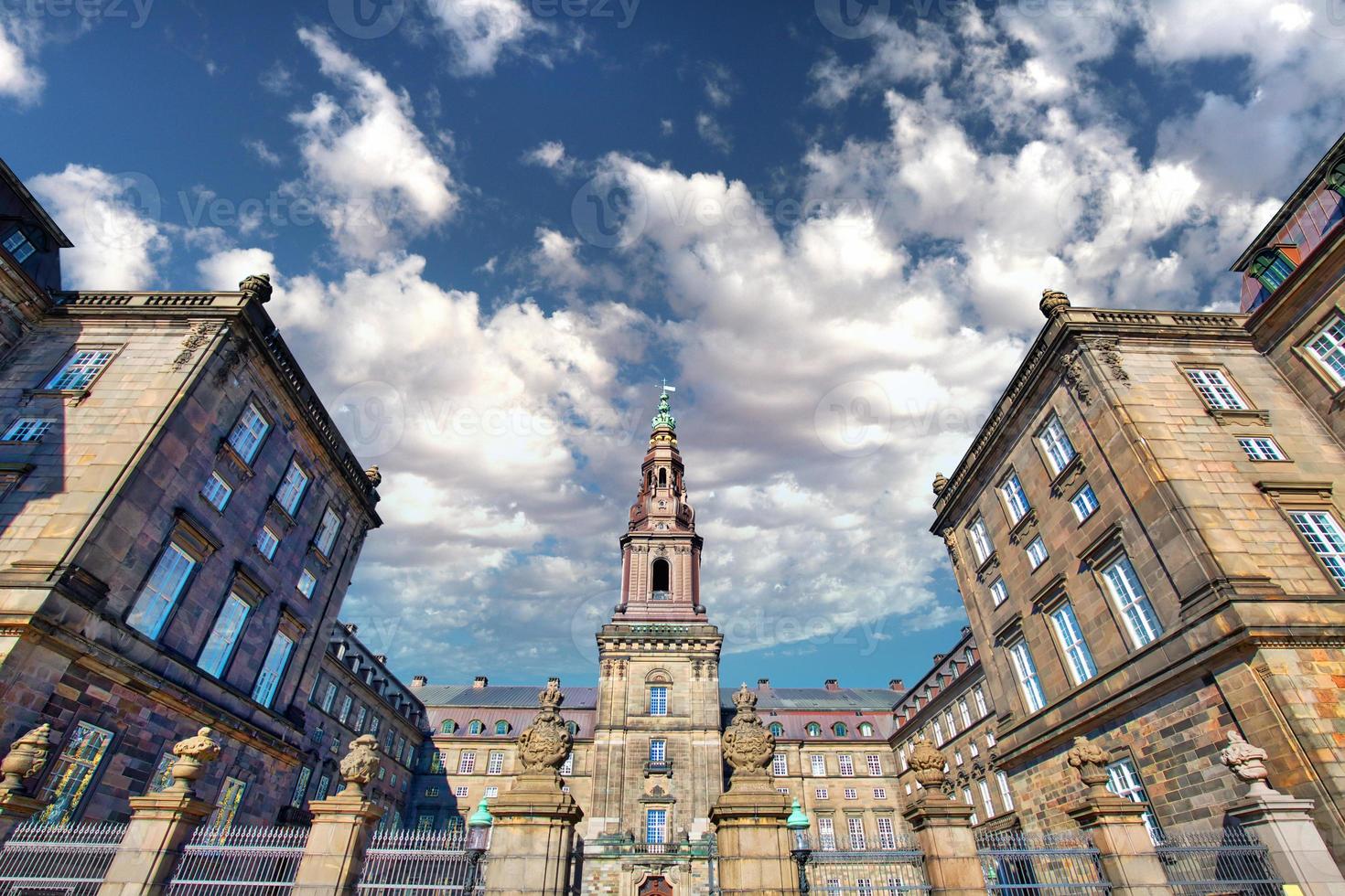 schloss christiansborg in kopenhagen foto