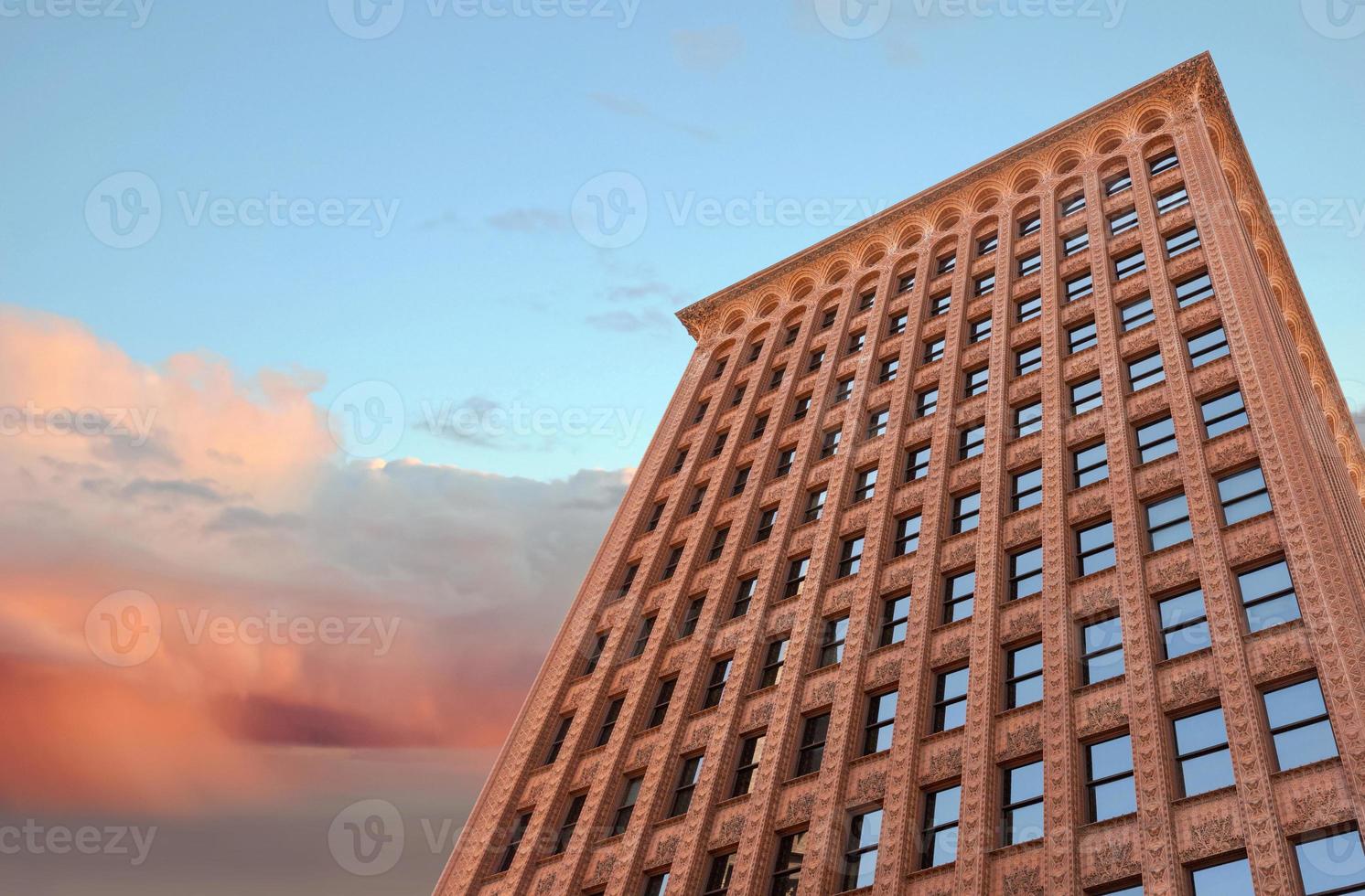 Aufsichtsrechtliches Garantiegebäude in der Innenstadt von Buffalo foto