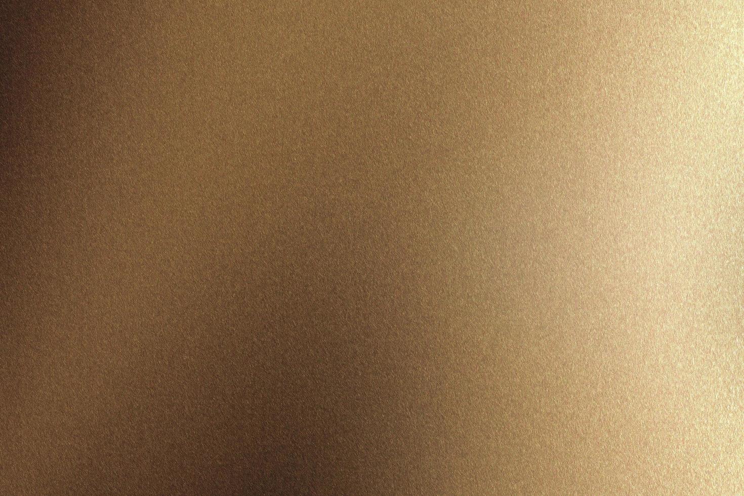 Wandoberfläche aus gebürstetem braunem Metall, abstrakter Texturhintergrund foto