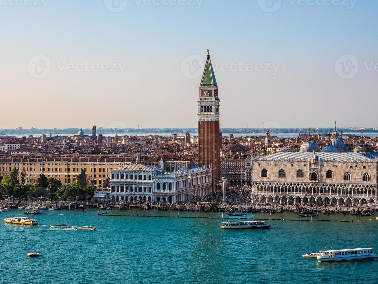 hdr st markusplatz in venedig foto