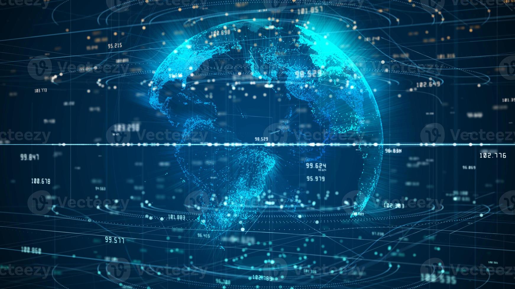 technologienetzwerkdatenverbindung, digitales netzwerk und cybersicherheitskonzept, globaler netzwerk-5g-hochgeschwindigkeitsverbindungshintergrund. foto