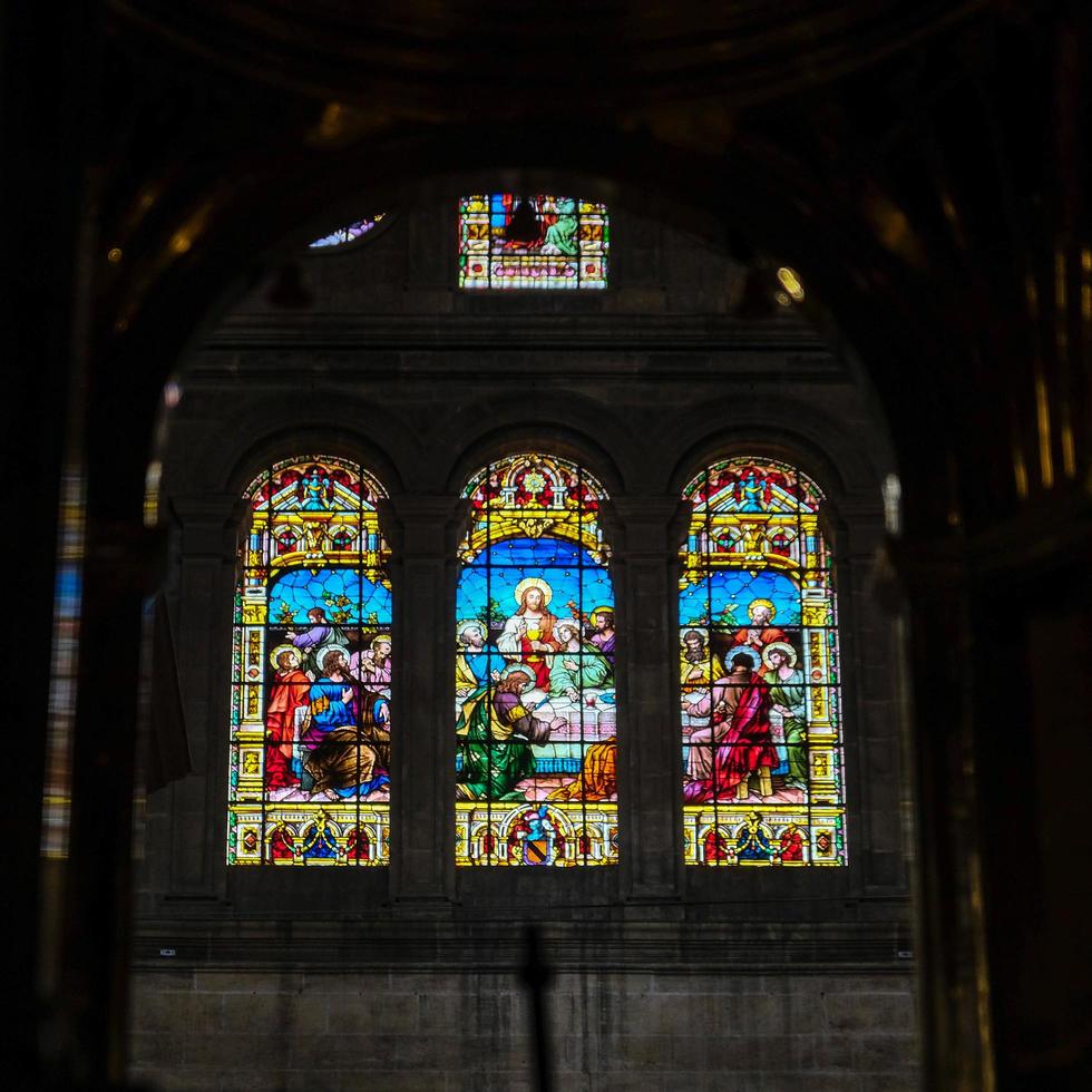 malaga, andalusien, spanien, 2017. innenansicht der kathedrale der inkarnation foto