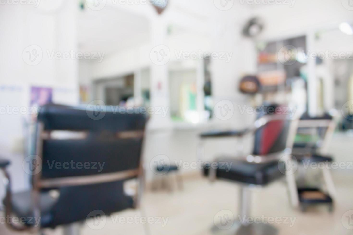 Salon Beauty Interior Blur Hintergrund foto