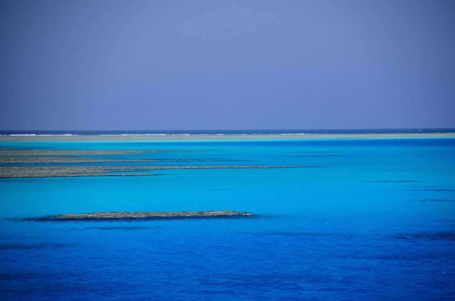 Wunderschönes Korallenriff im Roten Meer foto