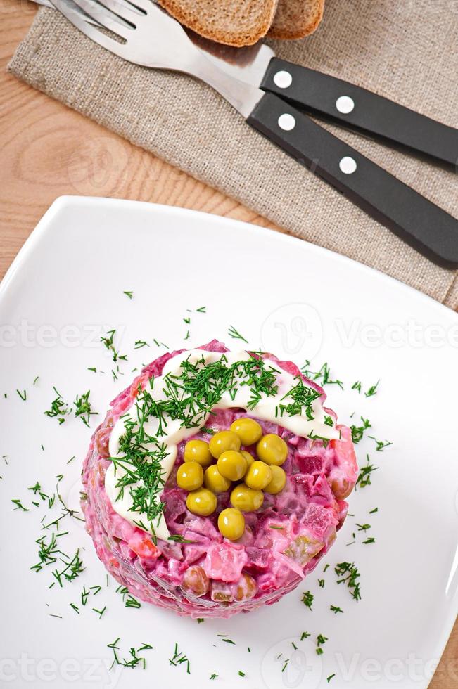 Salat mit Rüben foto