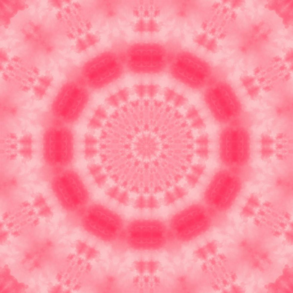 rosa abstrakter quadratischer hintergrund. Kaleidoskopmuster der kleinen Wolke. freier hintergrund. foto